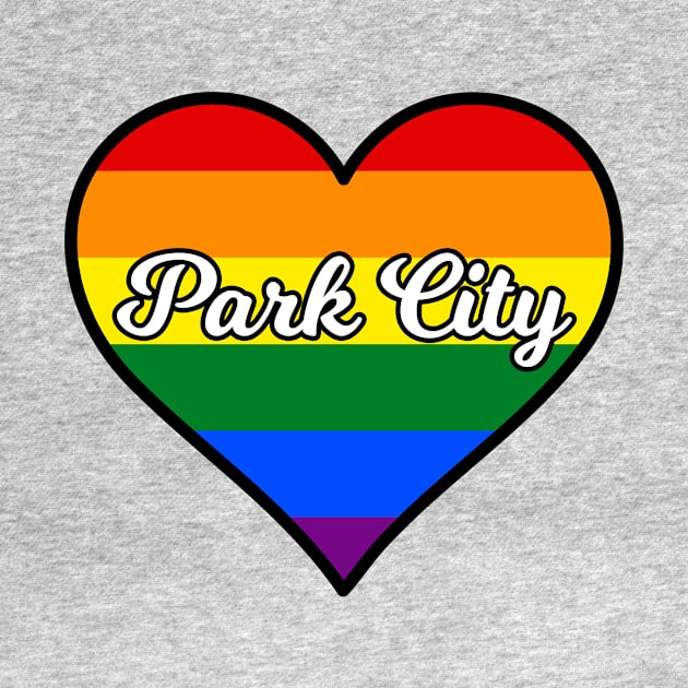 Park City Gay Pride Heart by fearcity